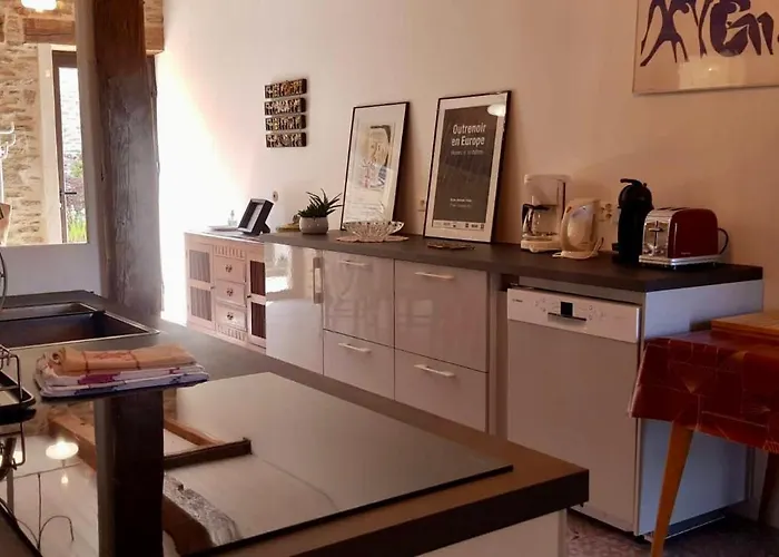 別荘 Maison De Ferme Renovee & Lumineuse - Renovated, Bright & Quiet Stone 20 Min From Rodez Flavin